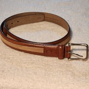 Tommy Bahama genuine top grain leather belt size 40